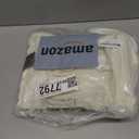 2 Pcs Wedding Weekender Bag Bride Groom Duffle Bag Chenille Letter Patch Travel for Bridal Shower Honeymoon Gift(Bride,White)