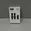 Vislla Wireless Lavalier Microphone for iPhone 15/16/17 Series, iPad and Android Devices, Noise Cancelling,Bluetooth Mini Lapel Microphone for Vlogging/YouTube/Live Streaming/Tiktok/Interview