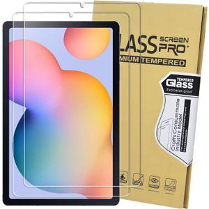 KEANBOLL 2-Pack Tempered Glass Screen Protector for Samsung Galaxy Tab S6 Lite 10.4 Inch, (2024-2022-2020), Ultra Clear & Scratch Resistant & 9H Hardness