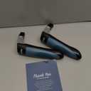 PELEGON Car Door Handle for Elderly (2 Pack) Car Cane Assist Handle with Anti-Slip Grip, Steel Hook for Secure Latch Fit, Supports Up to 300 lbs, Easy Tool-Free Use - Black