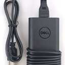 New Laptop Charger 90W watt USB Type C(USB-C) AC Power Adapter Include Power Cord for Dell XPS 13，Precision 3540,Latitude 3400,3500, 5289,5300 2in1,7400,7300, 7390, 7200,5400,0TDK33