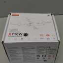 SYMA Drone with Camera for Adults, X710W FPV HD 1080P Camera Drone for Beginners, Foldable Quadcopter Toys Gifts with Optical Flow Positioning, Tap Fly, Headless Mode, 24Mins Long Flight Time (Black Gold)