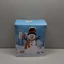 AerWo 12FT Christmas Inflatable Outdoor Decoration, Giant Inflatable Snowman Outdoor Christmas Blow up Yard Decorations with LED Lights and Cardinal, Snowman Outdoor Christmas Decorations Yard Lawn