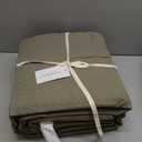 EVERGRACEHOME 100% Cotton Scallop Quilt Set, King Size 3 Piece Set  Lightweight Bedspread with 2 Shams, Soft Prewashed Matelasse Coverlet for Cozy and Elegant Bedding, Olive Green