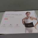 Cordless Heating Pad with Massager,Rechargeable Back Warmer for Back Pain and Period Cramps Relief,Auto Shut Off,Great Christmas Gift for Mens,Ideal White Elephant Mens Gifts for Family or Friends