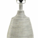 Stylecraft Wash Poly Table Lamp - Grey