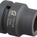 Sunex 530 1" Drive Standard 6 Point Impact Socket 15/16"