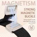 Minyee Magnetic Stretchy Band Compatible with Apple Watch Bands 38/40/41/42/44/45/46/49mm Women Men, Celtic Knot Soft Elastic Nylon Fabric Strap for iWatch Series 11 10 9 8 7 6 5 4 SE/Ultra 3 2 1