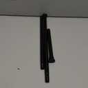 AIZESI Tension Rod 24 to 46 Inch, 1Pcs Black Tension Curtain Rod, Adjustable Spring Tension Rod No Drilling for Window, Kitchen, Closet, Doorway