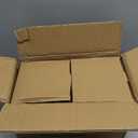 Estmoon 4 Pack Passage Door Knobs - Black Door Handle Interior Door Levers, Heavy Duty Non-Locking Locksets Hall Closet Handles, Reversible for Right & Left Sided Doors