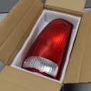Boine Left Driver Side Tail Light Compatible With 1997-2003 Ford F150 1999-2007 F250 F350 F450 F550 Super Duty Rear Light Brake Lamps (Left Driver Side)