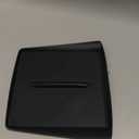 Center Center Wireless Charger Silicone Cover Designed for Tesla Model 3 Highland 2024-2026,Anti-Slip Silicone Mat for Model 3 Highland Center Console Black