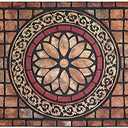 CHICHIC Rectangle Entrance Door Mat Large 24 x 36 Inch High Traffic Area Entry Way Doormat Front Door Rugs Outdoors Heavy Duty Welcome Mat, Non Slip Rubber Back Low Profile for Garage