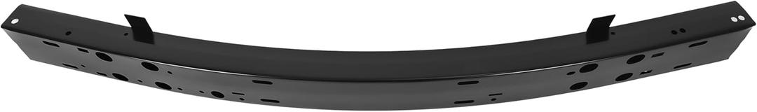 ALMULOO Front Bumper Reinforcement Compatible with 2005-2023 Chrysler 300 & Dodge Challenger Charger Magnum Bumper Impact Absorber Bar 68100209AE 68100209AF CH1006222 Steel Electrophoresis Black