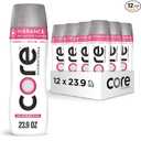 CORE Hydration+ Vibrance, Pink Grapefruit Extract Nutrient Enhanced Water with Vitamin C, Biotin and Zinc, 23.9 Fl Oz Bottle (Pack of 12), Best Before Date January 2026 