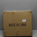 2 Tier Round Side Table, Folding End Tables Coffee Table Simplistic Sofa Table Waterproof Removable Tray Table Indoor Outdoor Accent Table for Living Room Bedroom (Faux Marble White, 2pcs)