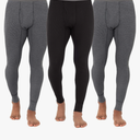 Fruit of The Loom Mens Recycled Premium Waffle Thermal Underwear Long Johns Bottom, Size S