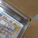 STORi SimpleSort 3-Piece Stackable Clear Drawer Organizer Set | 12" x 6" x 2" Rectangle Trays | Wide Makeup Vanity Storage Bins and Office Desk Drawer Dividers | Made in USA