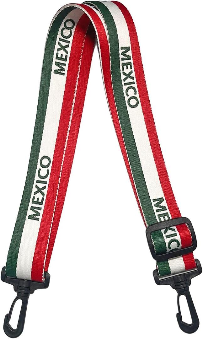 2 x Crossbody Purse Strap Replacement for Clear Bag for Stadium Events Good for Stadium Approved Clear Bag - Soccer & Game Day | Show Your Team Pride In Style!