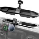 Magnetic Jeep Phone Mount for 2018-2023 Wrangler JL JLU & Gladiator JT with 15W Wireless Charging- Dashboard Phone Holder with Magsafe for Jeep Wrangler & Gladiator 2/4 Doors Accessories (Not for 4XE)