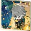 2 x GENSHIN IMPACT Offline Store Series Chibi Acrylic Ornament - Alhaitham