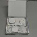 3 in 1 Charging Station, 25W Foldable Magnetic Fast Wireless Charger Stand for Apple Multiple Devices, Travel Charger for iPhone 17 16 15 14 13 12 Series Watch AirPods 4/3/2/Pro