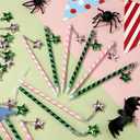24 Pcs Halloween Witch Star Pens Stripe Rollerball Ink Ballpoint Pen Witch Birthday Gifts Halloween Party Decorations Star Fairy Supplies for Teens Adults School Office Home