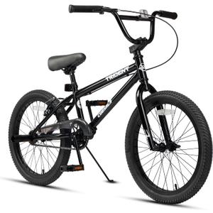 cubsala 20 Inch BMX Race Bike Trident Bicycles Beginner-Level to Advanced Riders with 2 Pegs, Multiple Colors