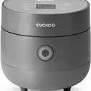 CUCKOO Micom Rice Cooker 6-Cup Uncooked / 12-Cup Cooked with Nonstick Inner Pot, Versatile Rice Maker with 9 Menu Options, Fuzzy Logic Technology, Auto Clean, Quick Rice Mode, Gray (CR-0675FG)