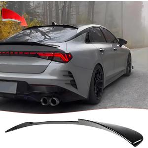 STSEV01 Rear Window Spoiler Roof Wing Fit for KIA K5 2021-2025 2026 EX/LX/LXS/GT/GT-Line, Glossy Black Sporty Style Top Wing Lip Exterior Accessories