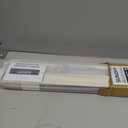 SUNOFF Cordless No Drill Blackout Cellular Shades, 37" W x 48" H, Linen