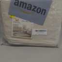 H.VERSAILTEX Velvet Dining Chair Covers Stretch Chair Covers for Dining Room Set of 6 Parson Chair Slipcovers Chair Protectors Covers Dining, Soft Thick Solid Velvet Fabric Washable, Ivory Striped