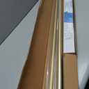 BlastHome® Luxury Fixed Length Double Curtain Rod, 4 ft, Brushed Gold