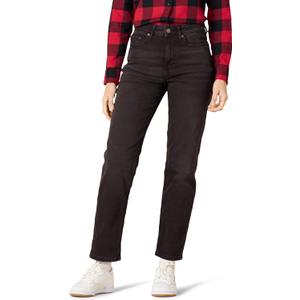 Amazon Essentials Women's High-Rise Straight Jeans - Discontinued Colors (10)