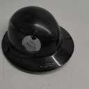 AFP Fiber Full Brim Hard Hat | 6 Point Ratchet Suspension | OSHA & ANSI Rated (Gloss Black)