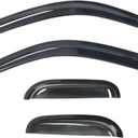 Tape On Window Visors Fits for 1995-2004 Toyota Tacoma, Side Auto Window Wind Deflectors, Ventshade, Rain Guards for Cars/Trucks