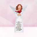 Cardinal Gifts for Women,Angel Cardinal Figurine Memorial Sympathy Gifts for Loss of Loved One,Sculpted Hand-Painted Figurine,5.1inches