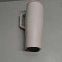 Leak proof No Spill Insulated Water Bottle 40 Oz Leakproof Tumbler Cup with Handle and Flip Straw Dune