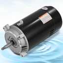 UST1102 1HP Pool Pump Motor, 56J Frame Swimming Pool Pump Motor, 115/230V