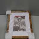 HOUSE DAY 8x10 Picture Frame, Picture Frames 8x10 Wooden Picture Frames with Real Glass, Rustic 8 x 10 Photo Frame for Wall or Tabletop, Display Picture 5x7 with Mat or 8x 10 Without Mat (5 Brown)