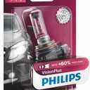 Philips Automotive Lighting H11 VisionPlus Deluxe Upgrade Automotive Replacement Headlight Bulb, for High Beam, Low Beam, and Fog Positions (1 Pack)