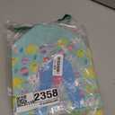 12PCS Happy Easter Egg Hunt Bags Easter Bunny Carrot Chick Egg Gift Bags with Handles, Easter Treat Bags, Easter Party Supplies , 8.37.95.9inch (Foil Blue Yellow Pink)