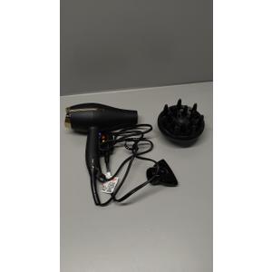 INFINITI PRO by CONAIR Hair Dryer, 1875W Blow Dryer with Diffuser and Concentrator, Ceramic Technology, 3 Heat & 2 Speed Settings, Cold Shot Button, Black