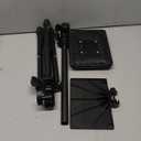 Tattoo Armrest Stand Tripod with Tray - ZHOOGE Foldable Tattoo Arm Leg Rest Stand Adjustable Height and Tilt Black Leather Pad Professional Heavy Equipment for Tattoo Studio