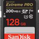 SanDisk 128GB Extreme PRO SDXC UHS-I Memory Card - C10, U3, V30, 4K UHD, SD Card - SDSDXXD-128G-GN4IN