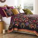Greenland Home Fashions Jessa Vintage Boho Collection Quilt Set, 3-Piece Full/Queen