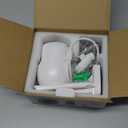 Hiseeu 3MP Security Camera Outdoor,WiFi Camera, Auto Tracking&Light Alarm Floodlight & Color Night Vision,Two-Way Audio, Plug-in Cable,Compatible Wireless System