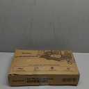 Cat Window Sill Perch with Large Bolster, Easy to Adjust & Assemble Cat Window Seat for Windowsill & Bedside, Pet Hammock Bed for Large Cats and Kittens (Grey, L)