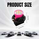 3 x 10PCS T10 194 168 Dash Instrument White LED Light Bulbs, Interior Car Lights, Dash Lights Super Bright with Twist Lock Socket, 8-SMD LED Auto Replacement Bulbs for Car SUV Truck (Pink)