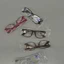 CCVOO 5 pack Reading Glasses for Women/Men, Bifocal, Progressive, Readers for Women/Men, Eye glasses, Blue Light Reading Glasses (C3 With Case)